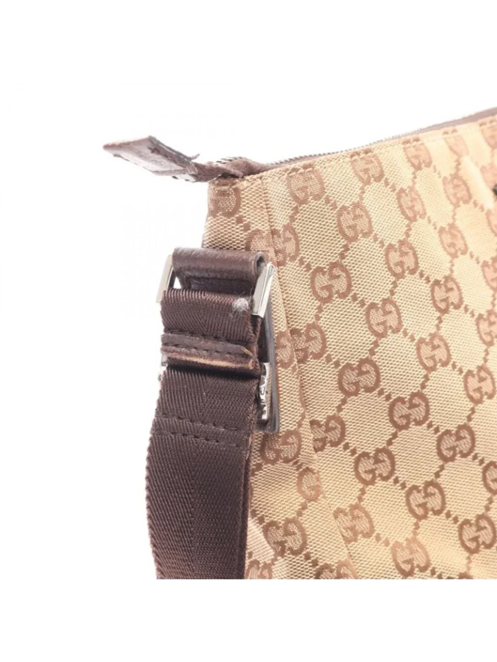Gucci Shoulder Bag GG Canvas Beige - Picture 8 of 9